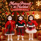 Poupée Princesse de Noël 32 cm