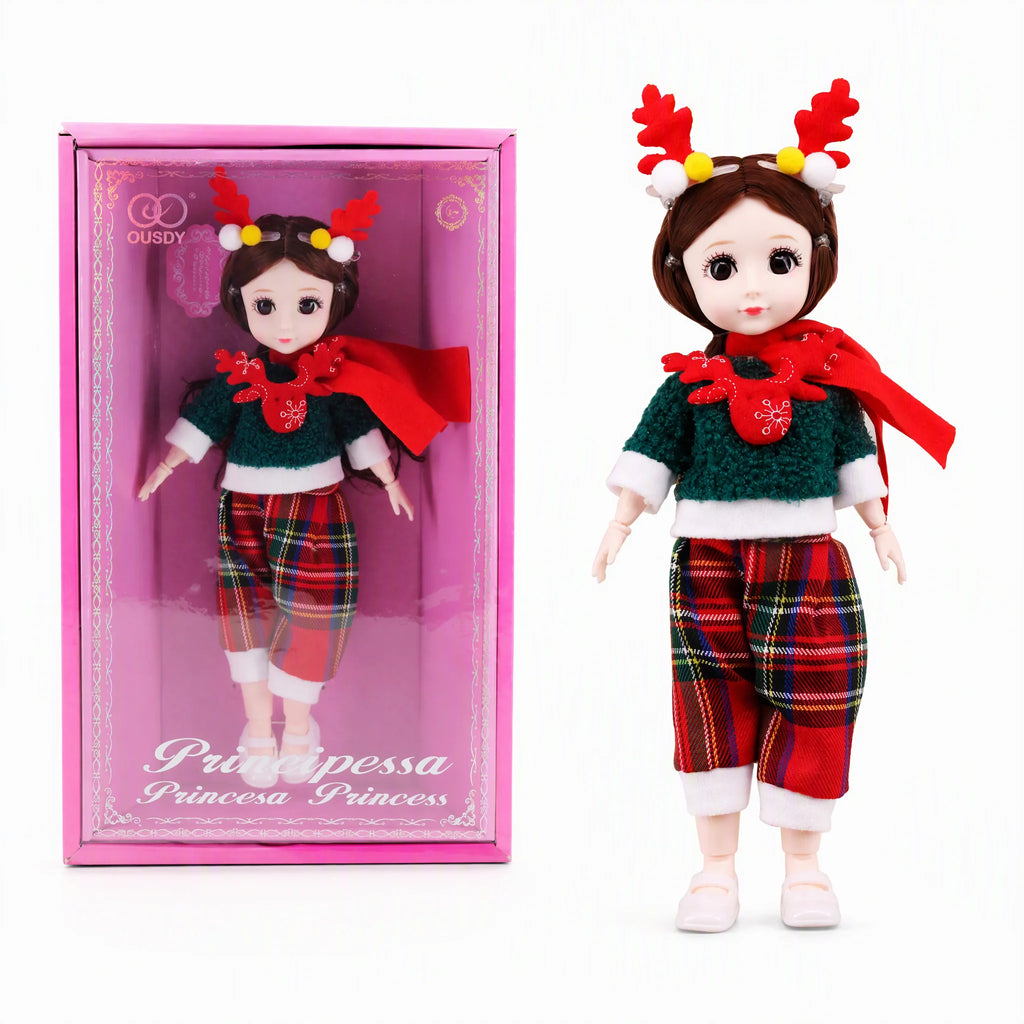 Poupée Princesse de Noël 32 cm