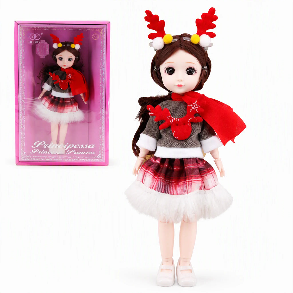 Poupée Princesse de Noël 32 cm
