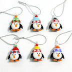 Mini sapins en verre soufflé faits main (3 cm)