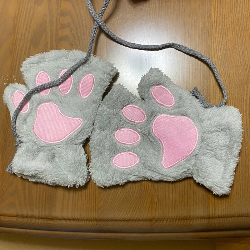 Mitaines Patte de Chaton – Peluche toute douce