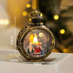 Veilleuse de Noël lumineuse – Scène enneigée