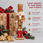 Grand casse-noisette pain d'épices 50 cm