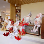 Lutin farceur de Noël élégant 50 cm