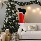 Jambes de lutin farceur pour sapin