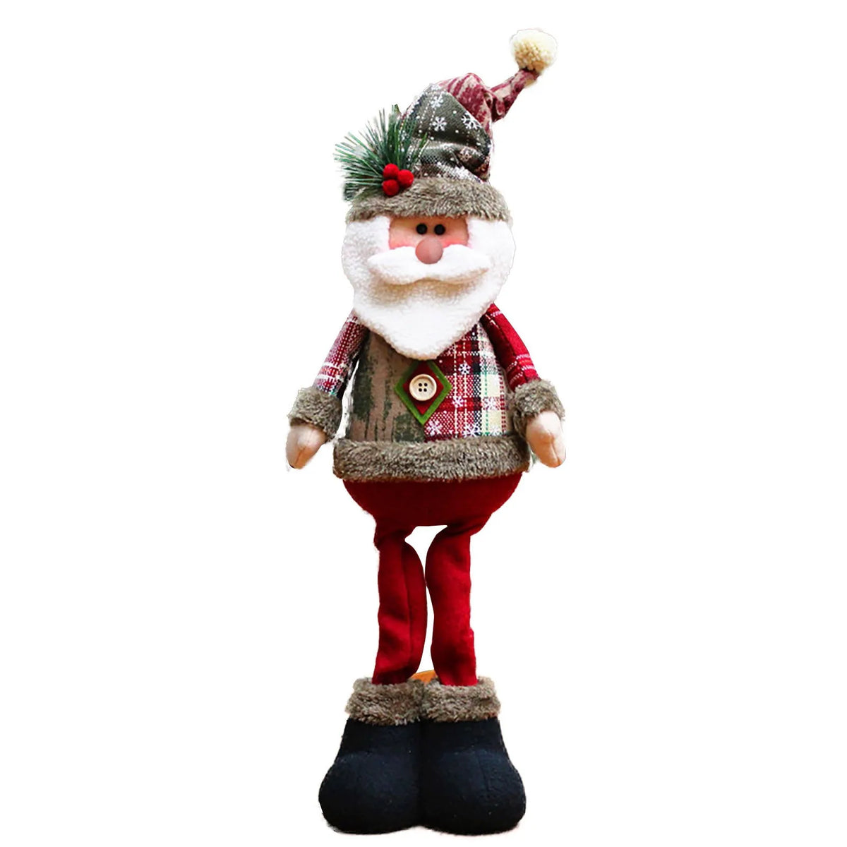 Poupées de Noël Renne, Père Noël & Bonhomme de neige