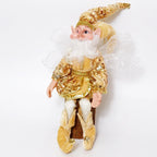 Lutin farceur de Noël élégant 50 cm