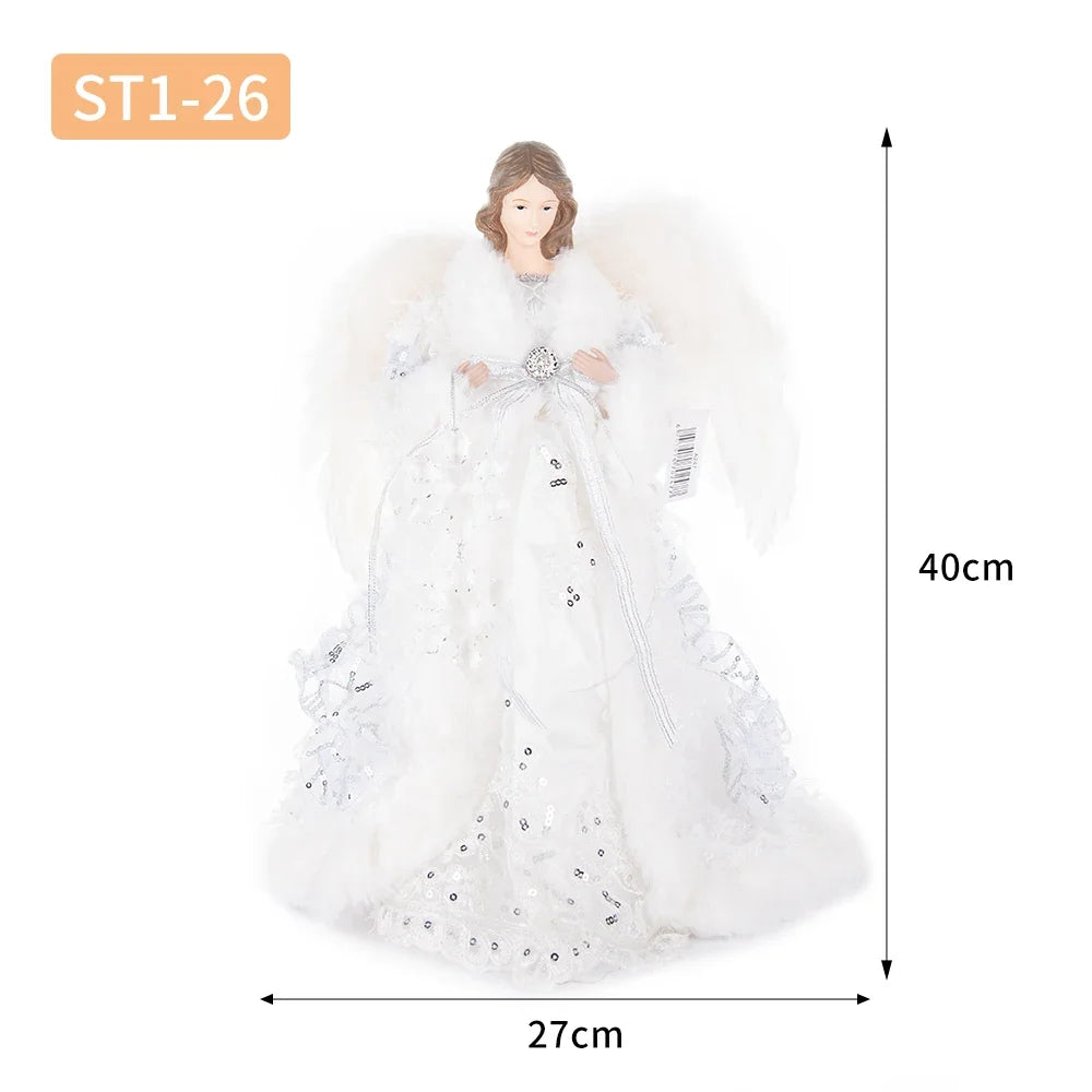 Grande poupée Ange de Noël (40 cm)