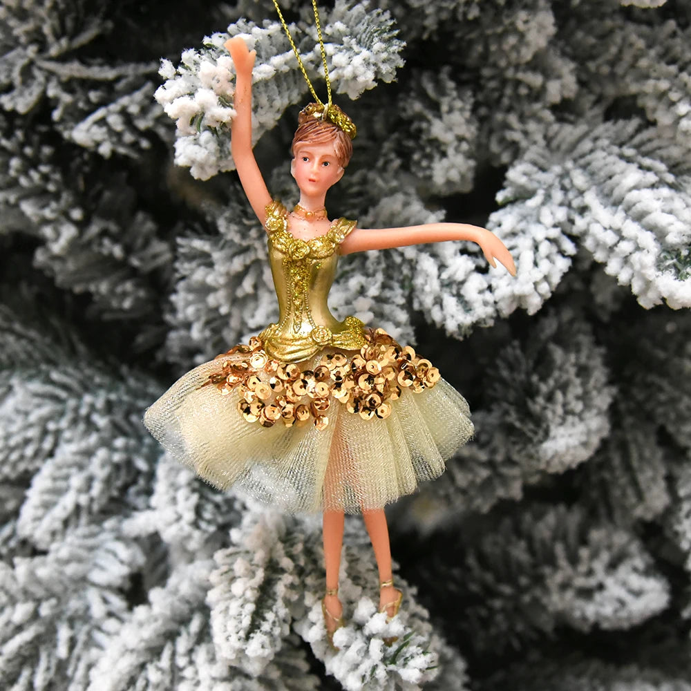 Ange danseuse étoile à suspendre dans le sapin