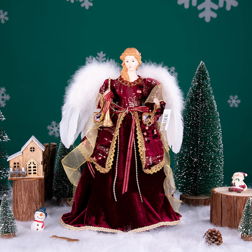 Grande poupée Ange de Noël (40 cm)