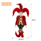 Lutins de Noël féeriques 45 cm