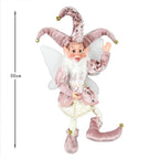 Lutin farceur de Noël élégant 50 cm