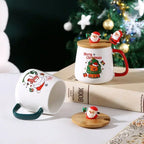 Coffret Tasse de Noël avec couvercle et cuillère