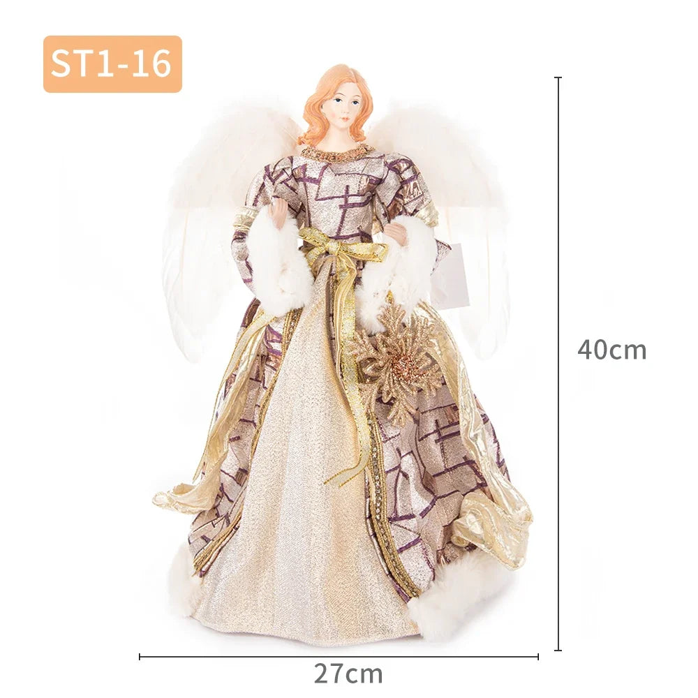 Grande poupée Ange de Noël (40 cm)