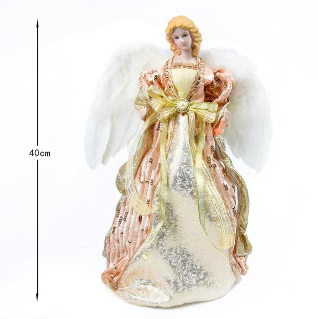 Grande poupée Ange de Noël (40 cm)