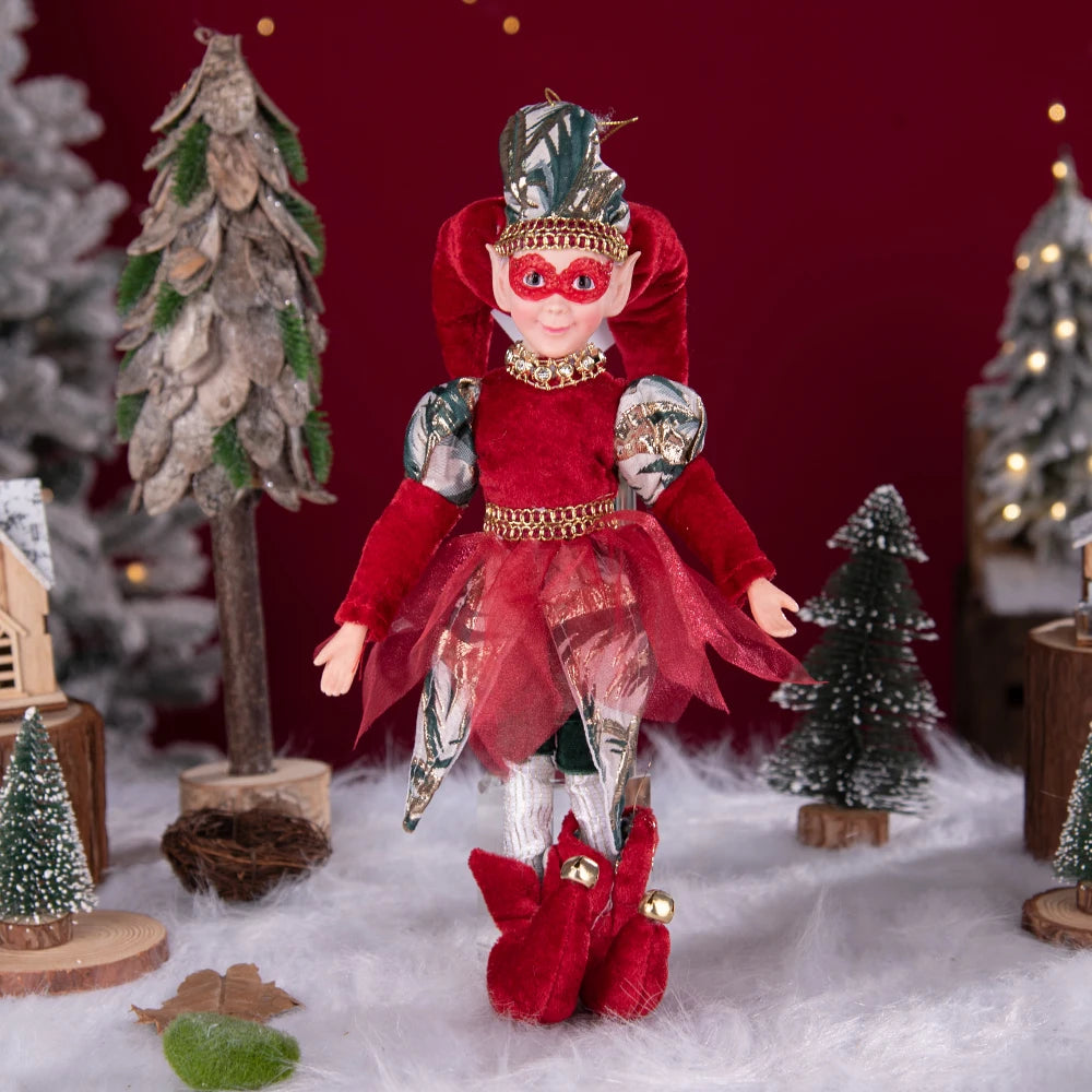 Lutins de Noël féeriques 45 cm