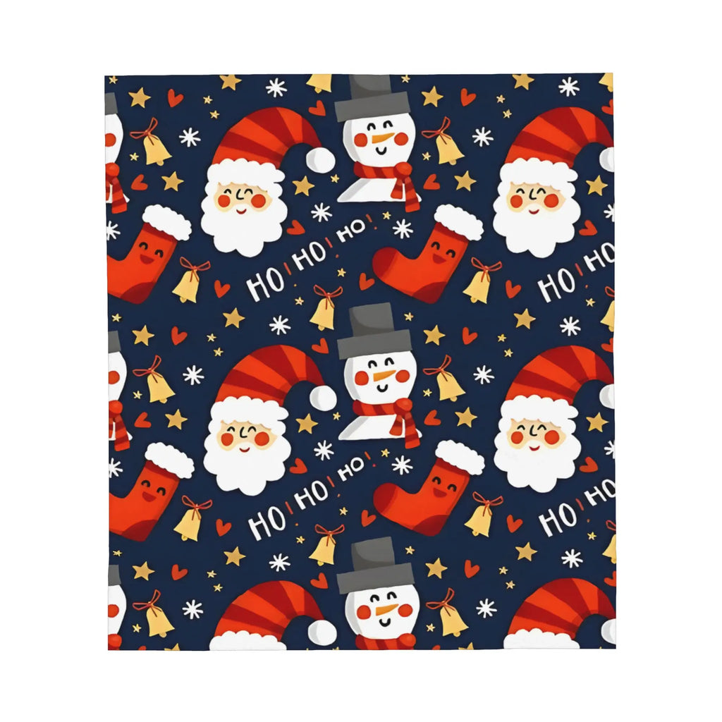 Plaid de Noël « Ho Ho Ho » ultra doux