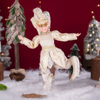 Lutins de Noël féeriques 45 cm