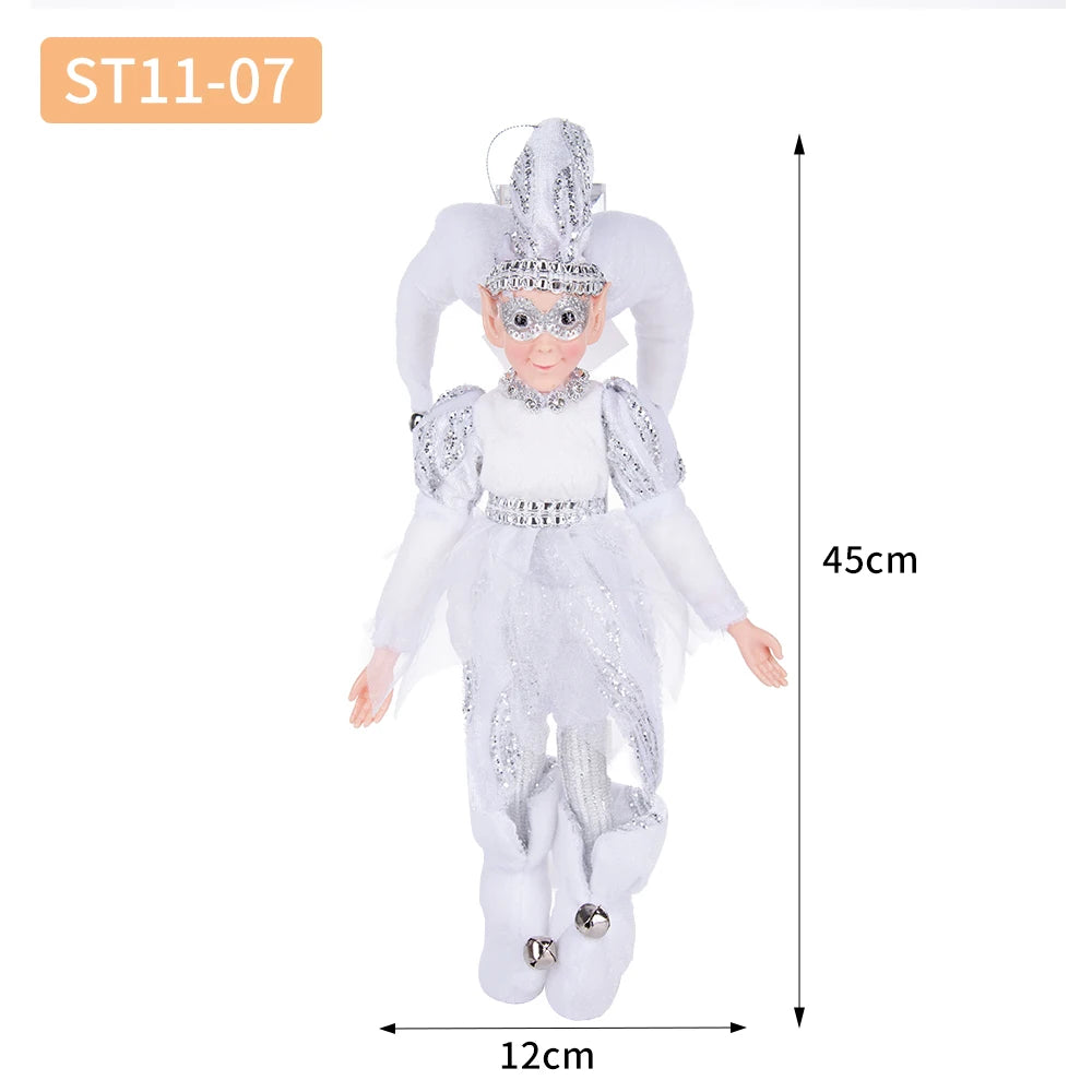 Lutins de Noël féeriques 45 cm
