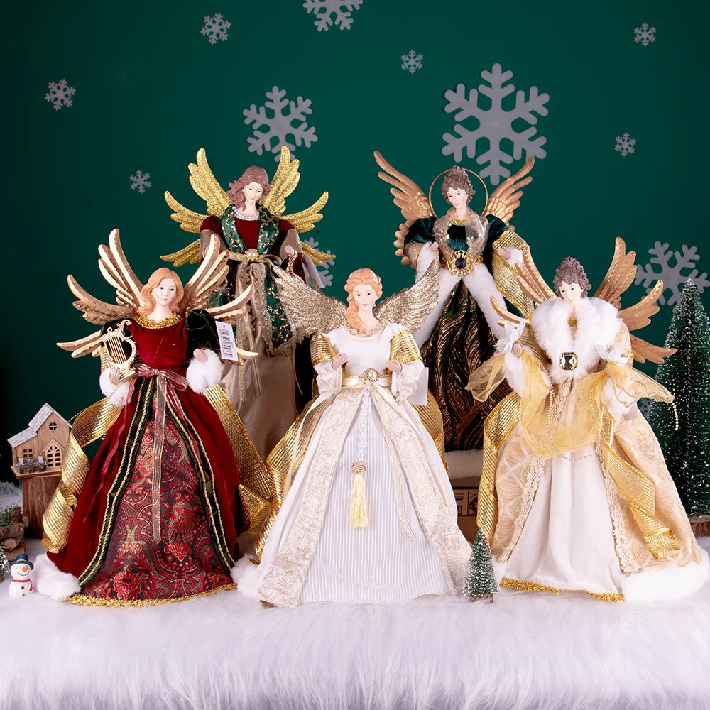 Grande poupée Ange de Noël (40 cm)