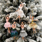 Ange danseuse étoile à suspendre dans le sapin