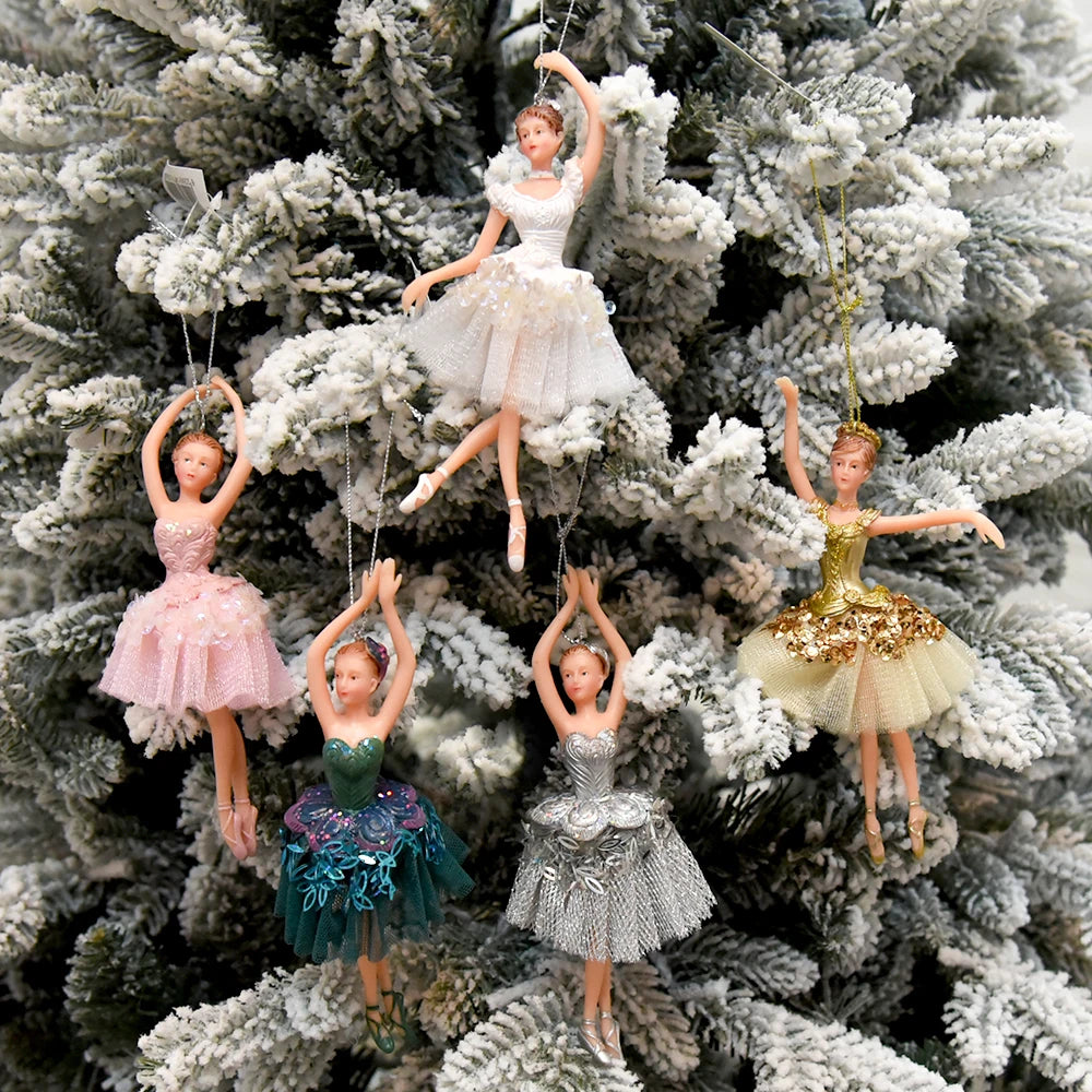 Ange danseuse étoile à suspendre dans le sapin