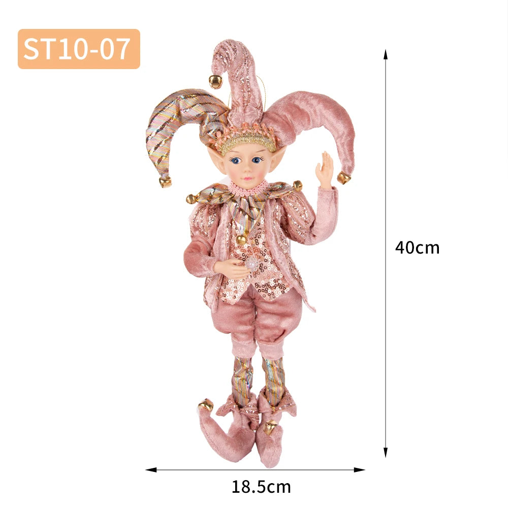 Lutins de Noël féeriques 45 cm