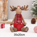 Grande peluche Renne de Noël