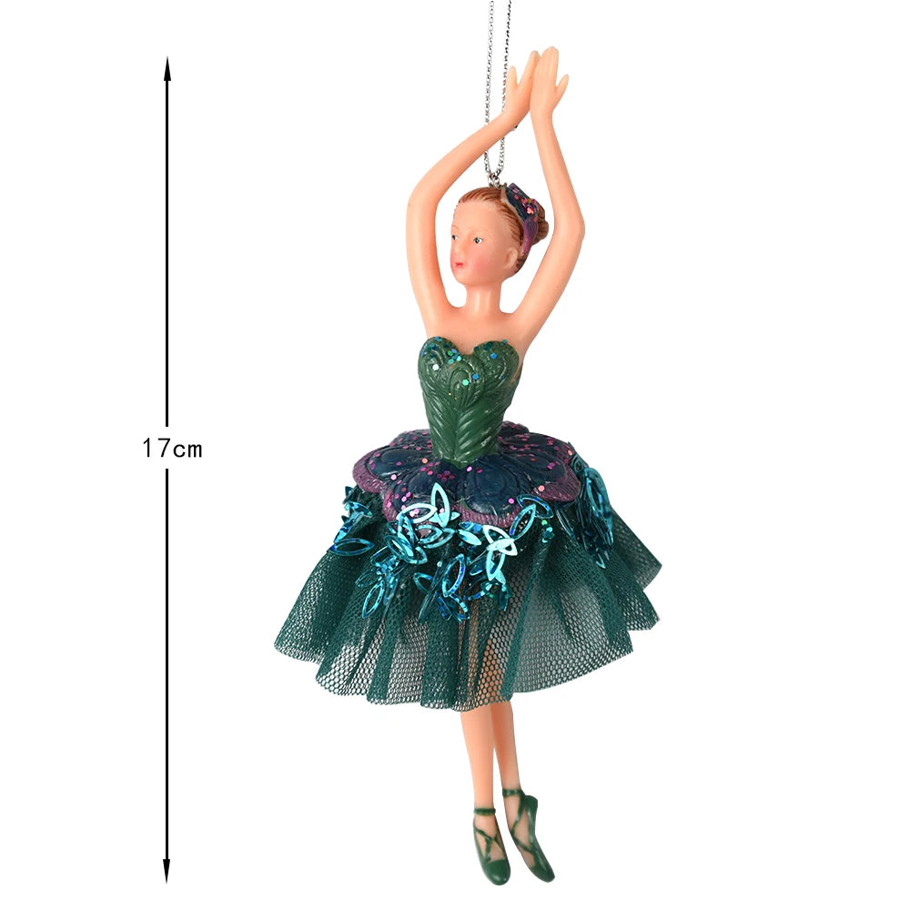 Ange danseuse étoile à suspendre dans le sapin