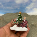 Personnage miniature de village de Noël (à l'unité)