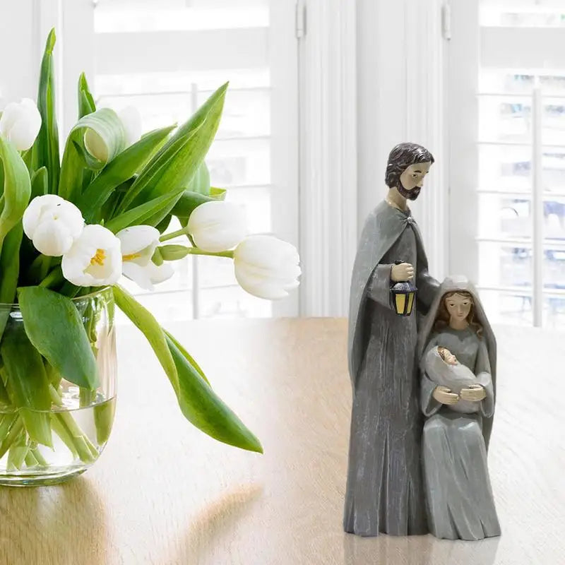 Statue Sainte Famille (24 cm)