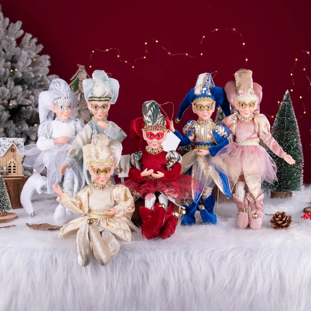 Lutins de Noël féeriques 45 cm