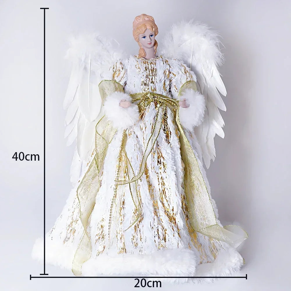Grande poupée Ange de Noël (40 cm)