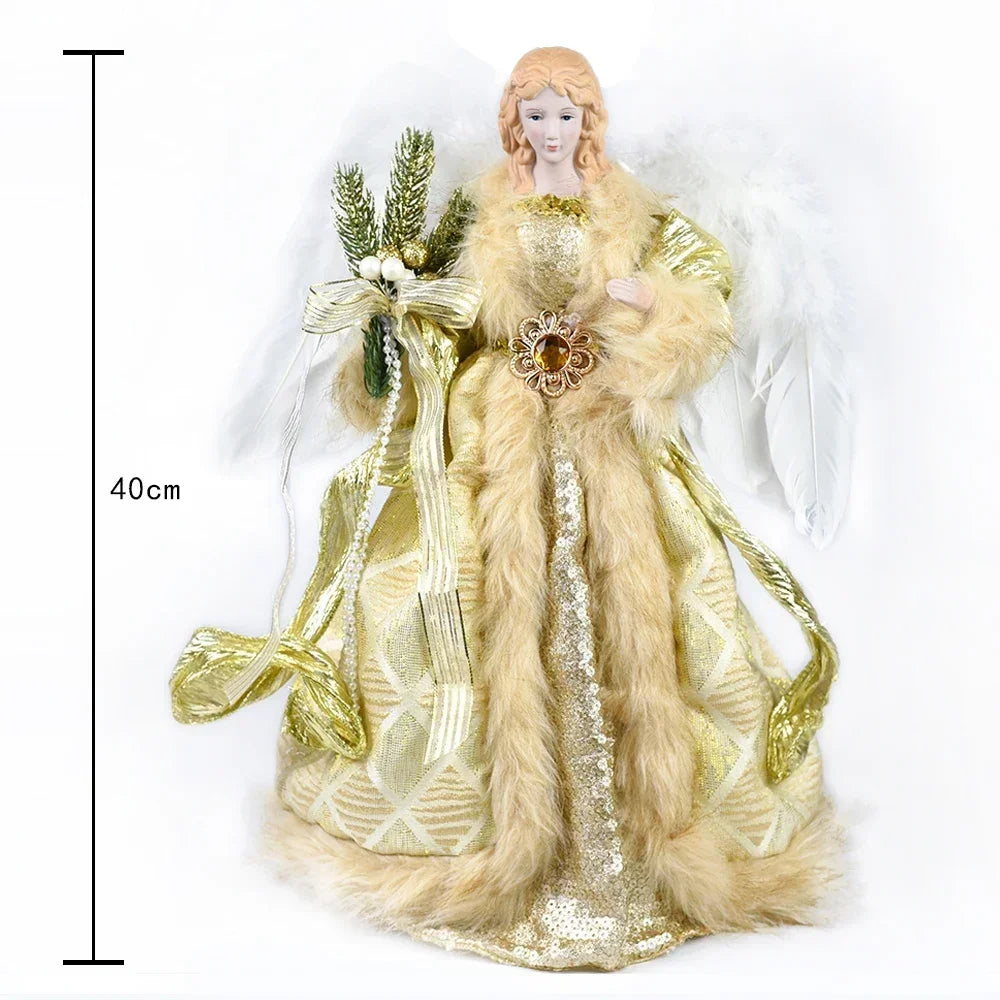 Grande poupée Ange de Noël (40 cm)