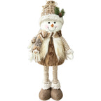 Peluche de Noël à jambes extensibles (18 à 60 cm)