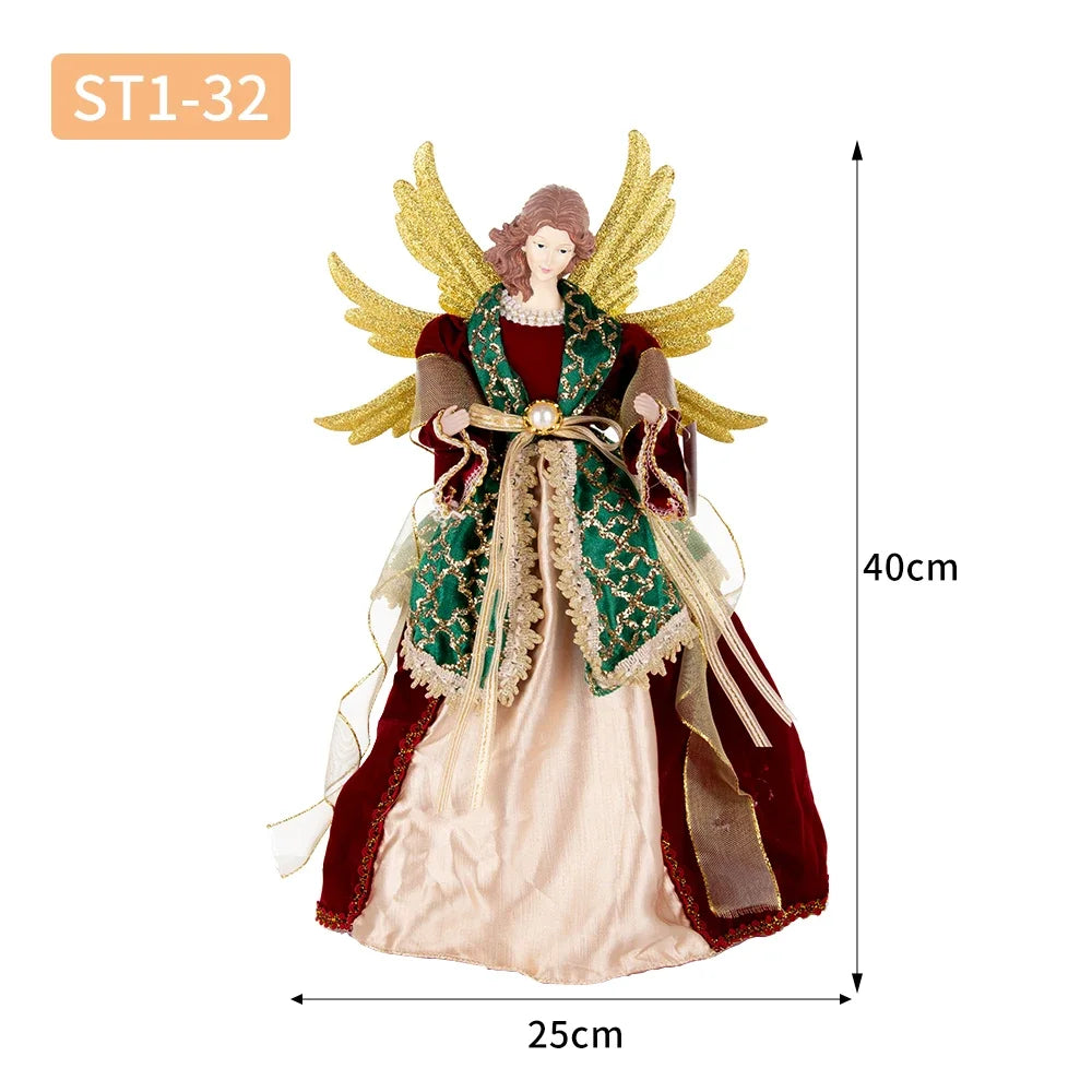 Grande poupée Ange de Noël (40 cm)