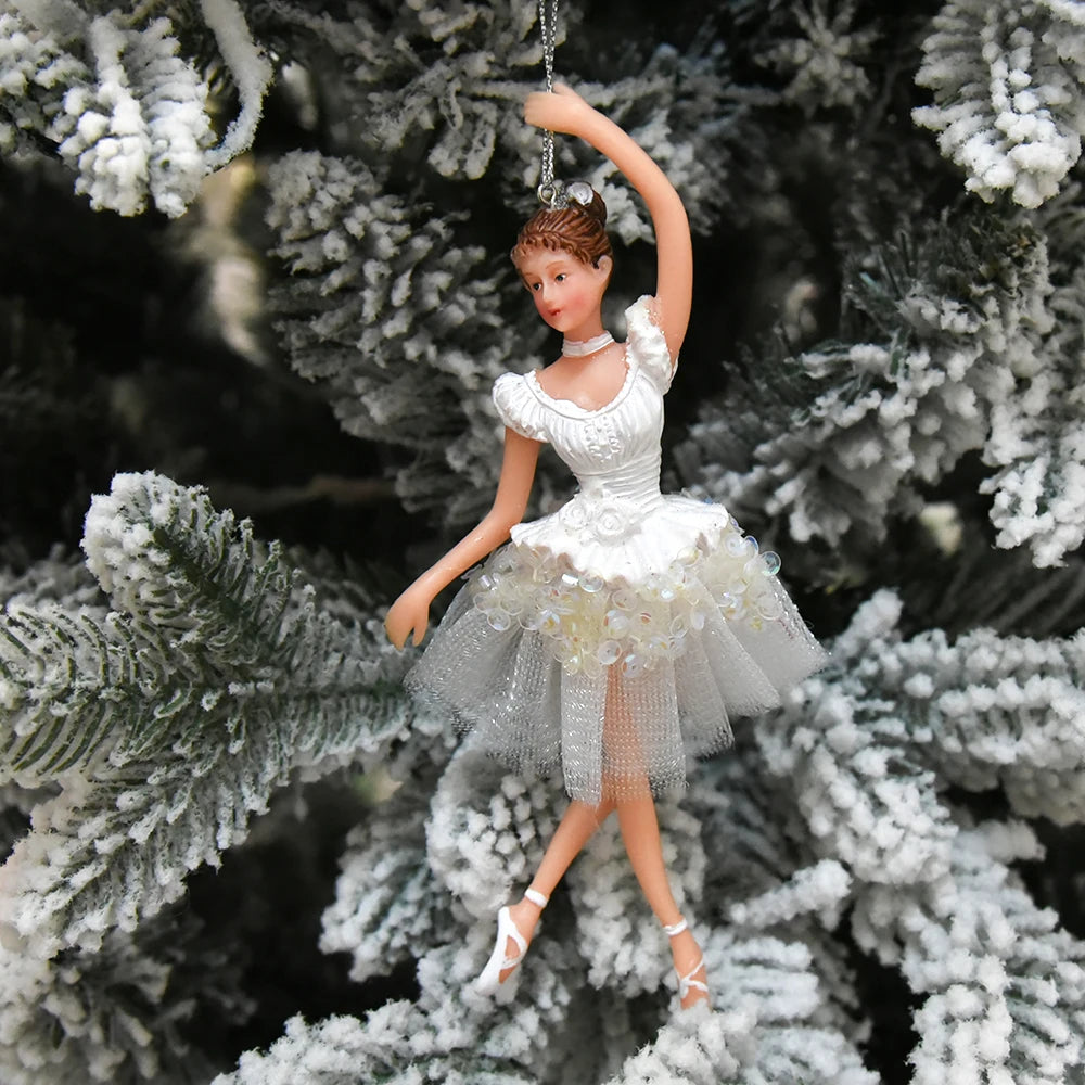 Ange danseuse étoile à suspendre dans le sapin