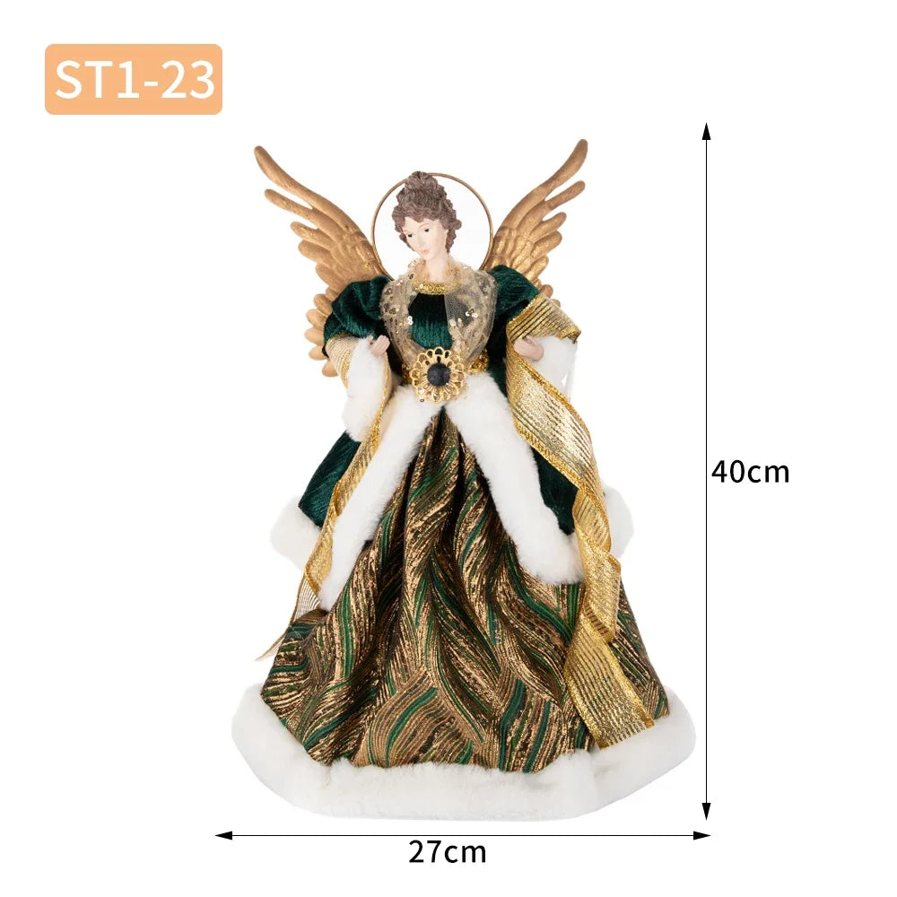 Grande poupée Ange de Noël (40 cm)