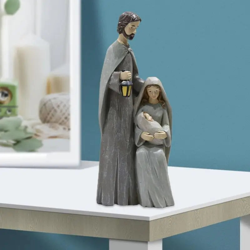 Statue Sainte Famille (24 cm)