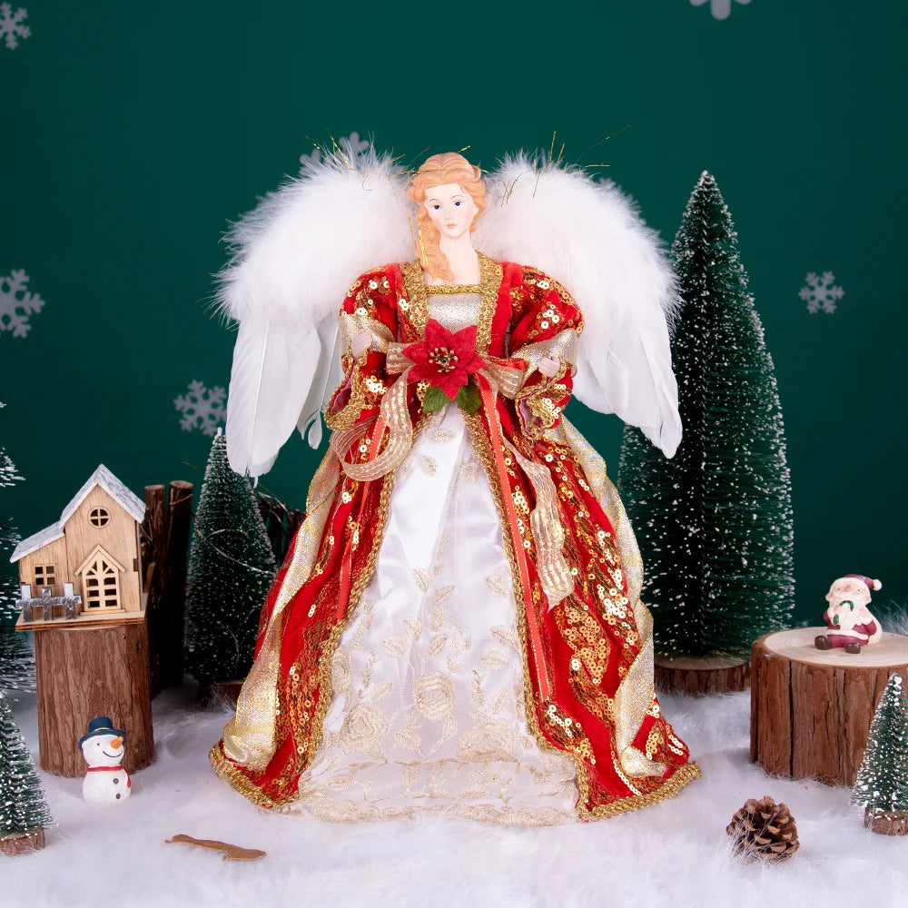 Grande poupée Ange de Noël (40 cm)