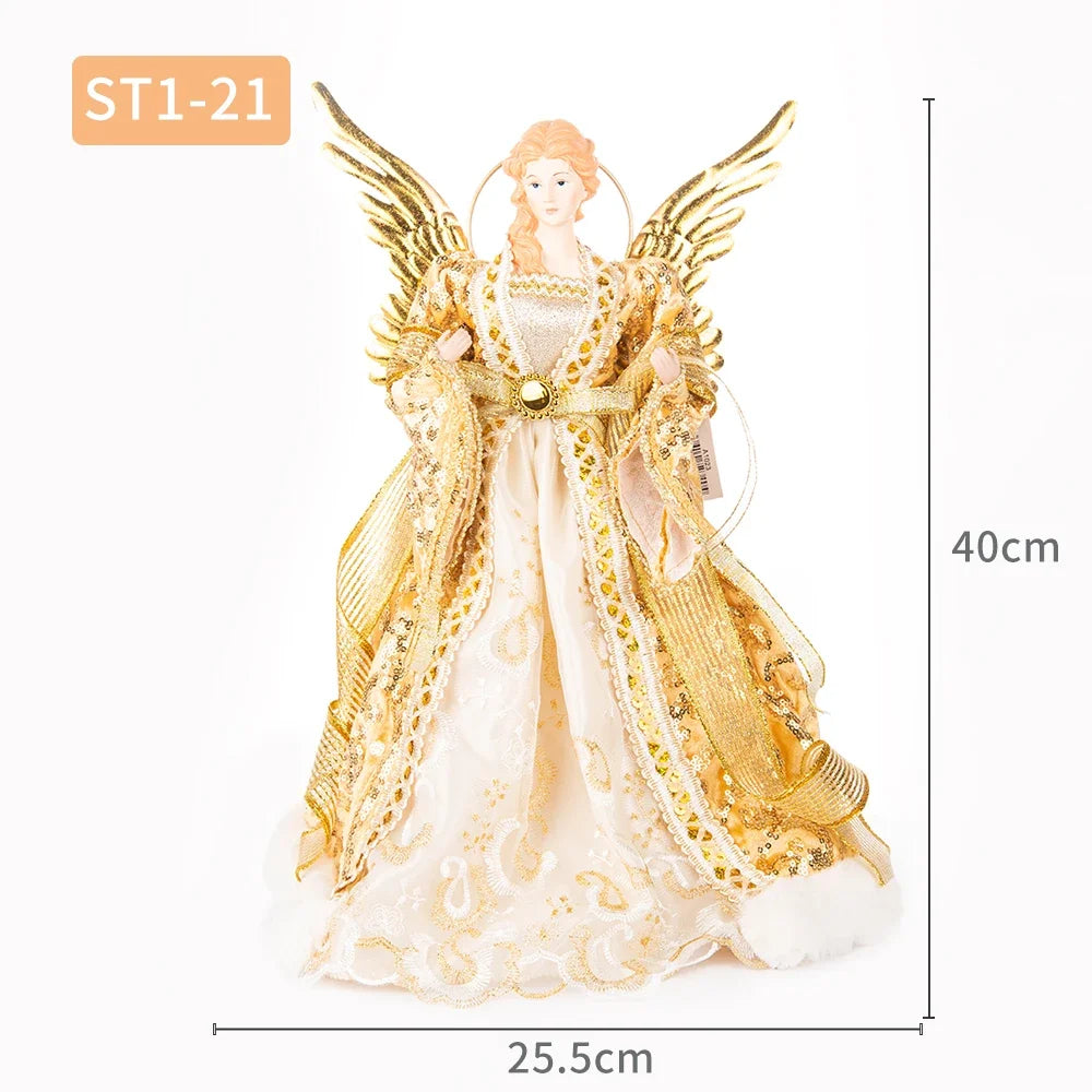 Grande poupée Ange de Noël (40 cm)