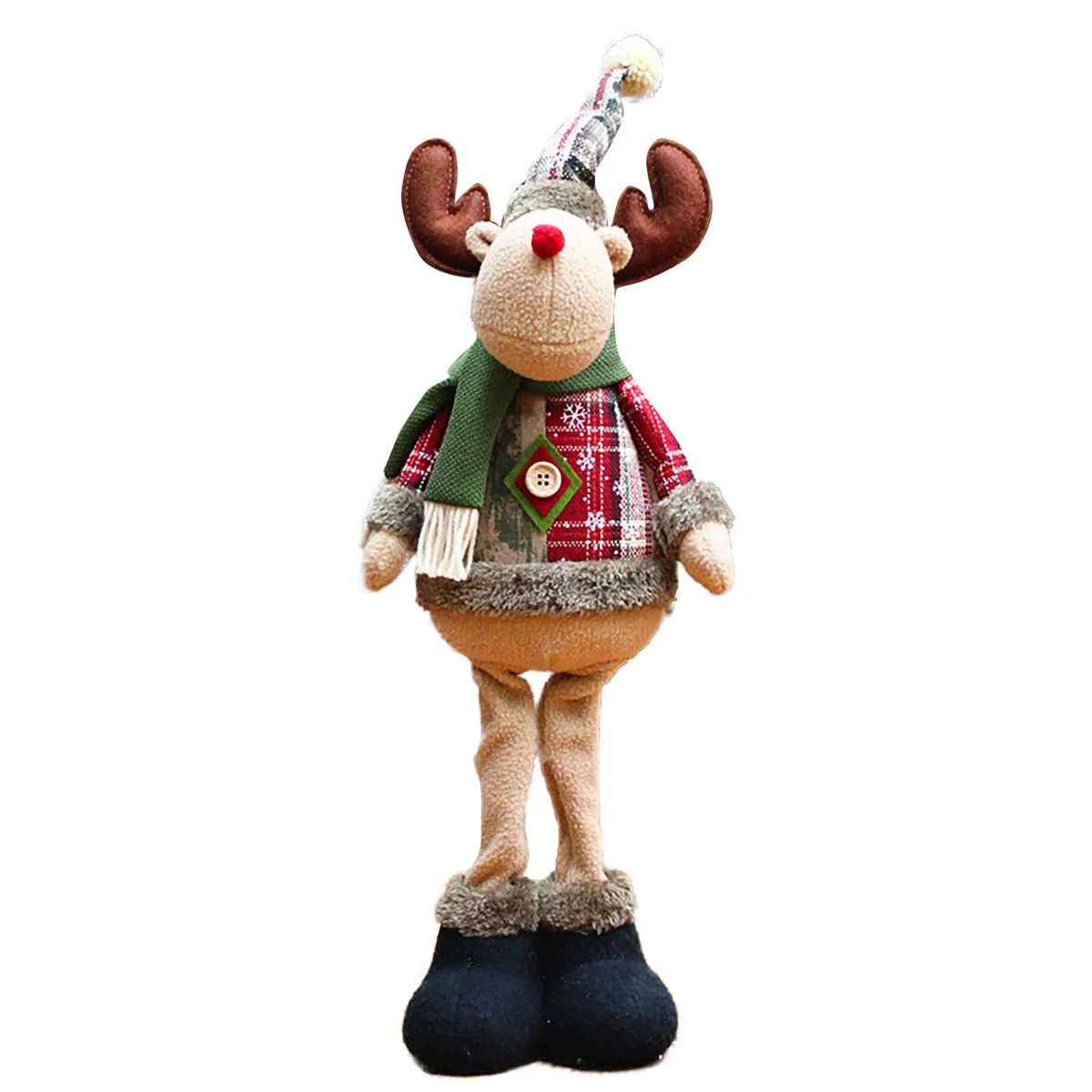Poupées de Noël Renne, Père Noël & Bonhomme de neige