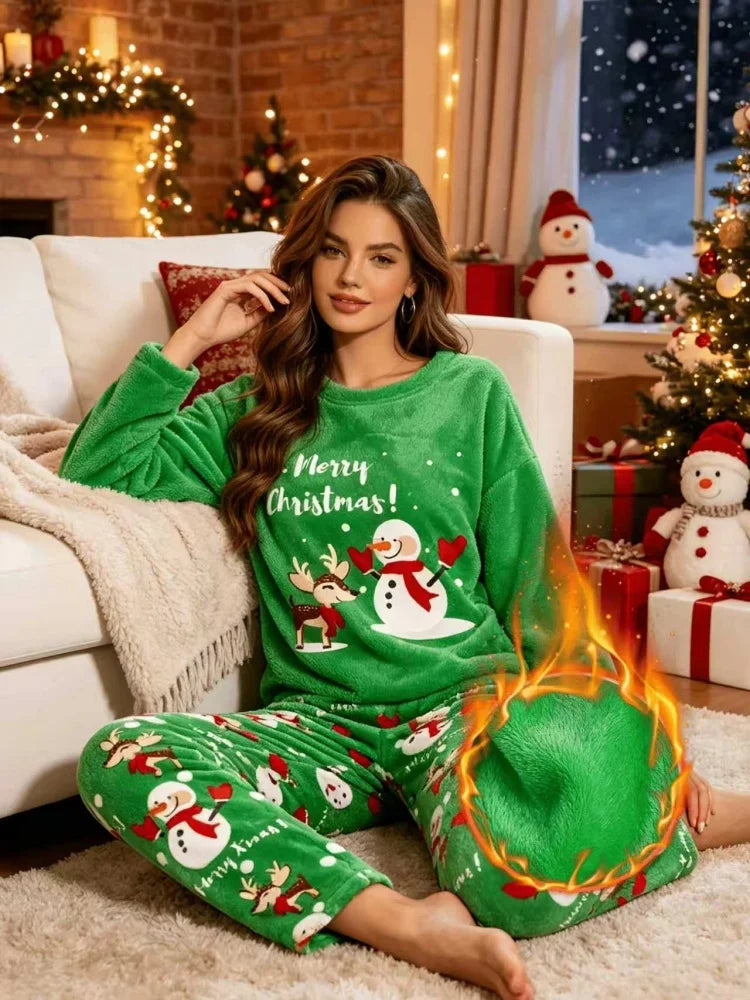 Pyjama de Noël en flanelle – Renne Merry Christmas
