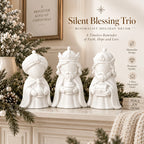Les 3 Rois mages – statuettes blanches