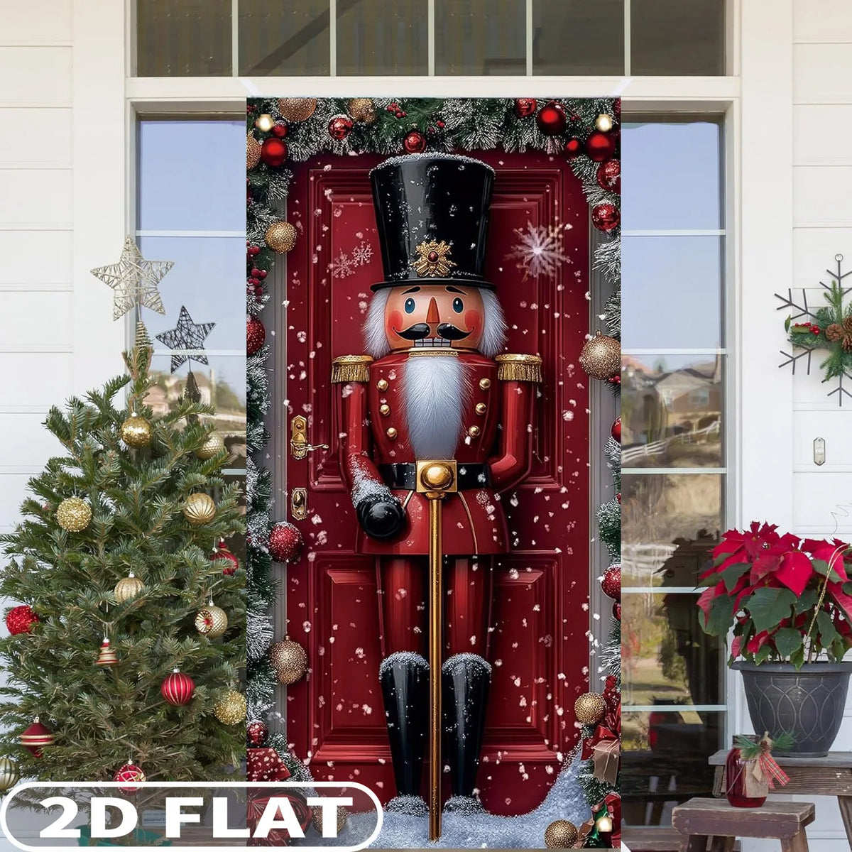 Bannière soldat Casse-noisette (180 x 90 cm)