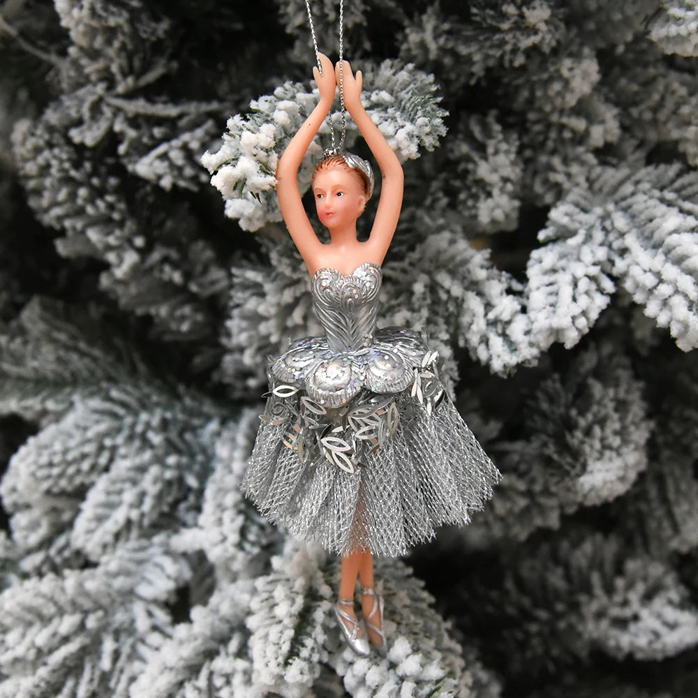 Ange danseuse étoile à suspendre dans le sapin