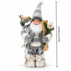 Poupée Père Noël debout en peluche