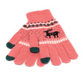 Gants de Noël en tricot – Motif cerf