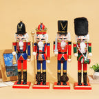 Casse-noisette soldat en bois 30 cm