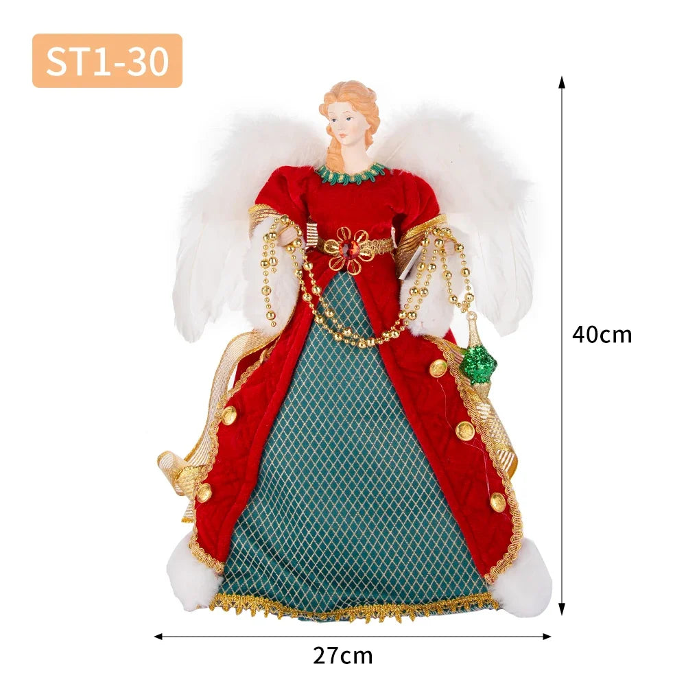 Grande poupée Ange de Noël (40 cm)